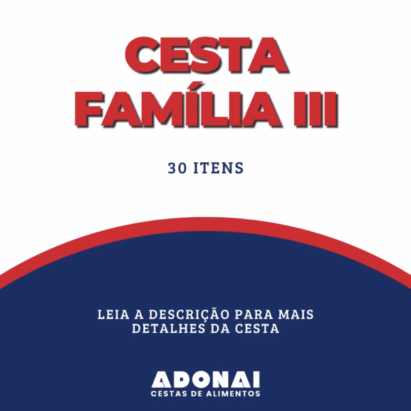 Cesta Básica Tamanho Família III - Image 3